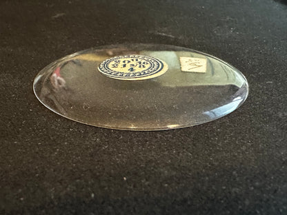 Vintage Glass Hunting Case Watch Crystal 20-11/16 (~46.7mm) - NOS
