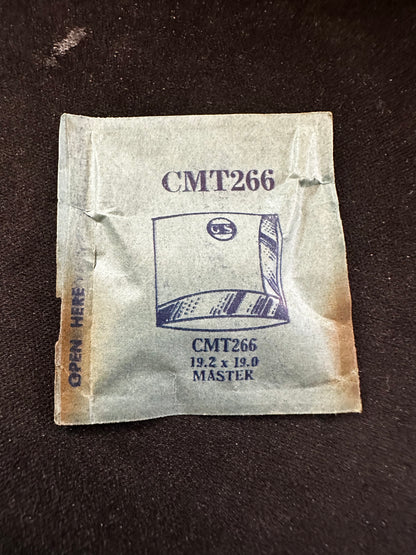 GS Fancy Crystal CMT266 for MASTER watch cases - 19.2 x 19.0 mm - New