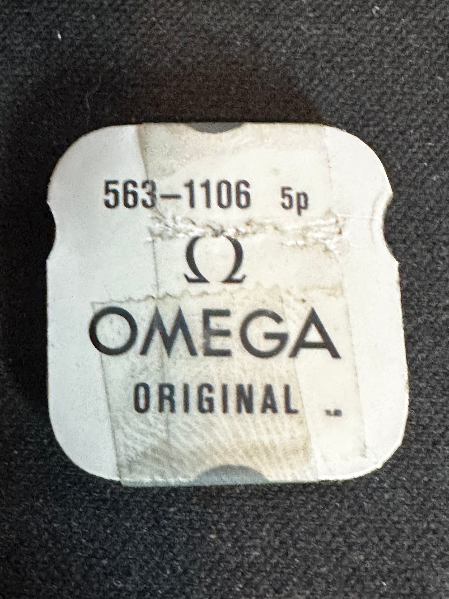 Omega Factory Stems LOT of 2 for caliber 563 - new in package
