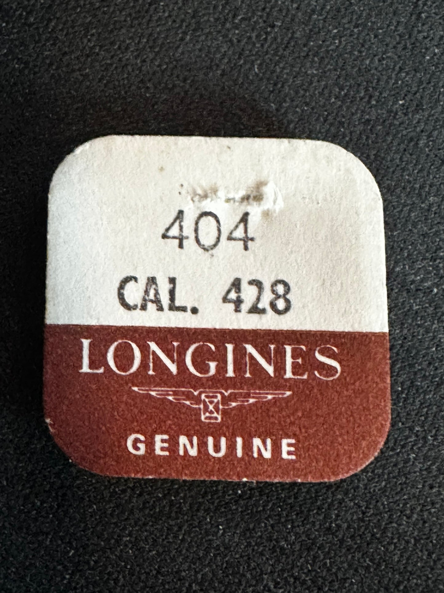 Longines Factory waterproof stems for caliber 428, set of 2 - new in package