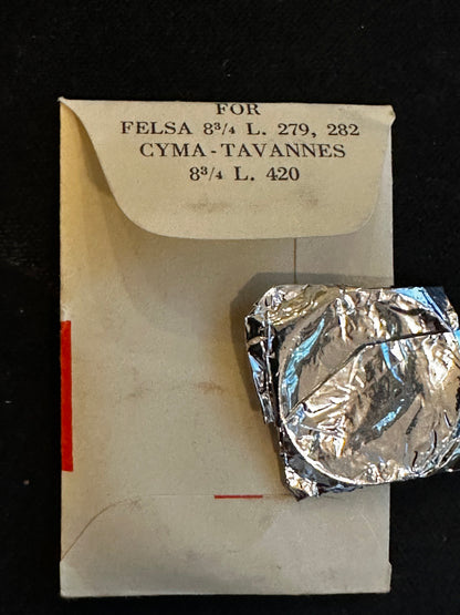 Samson Mainspring No. A45 for Felsa caliber 279, 282, Cyma caliber 420 - Steel