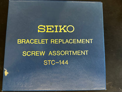 Seiko Factory Bracelet Screw Assortment STC-144 in box