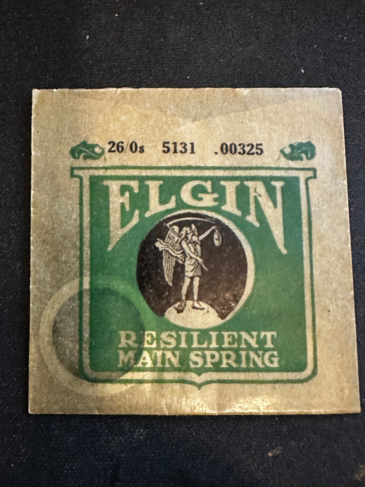 Elgin Factory Mainspring for 26/0s No. 5131 (300A) - Steel