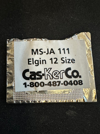 Cas-Ker Mainspring JA111 for 12s Elgin Pocket Watches #2874 - Alloy