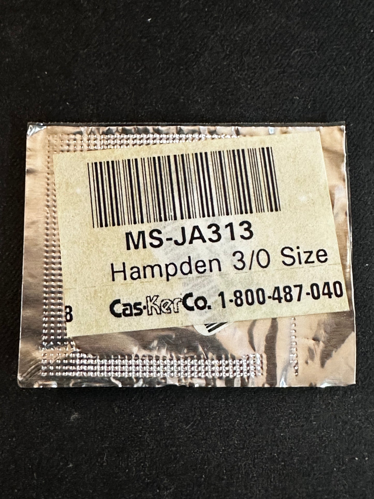 Cas-Ker Mainspring JA313 for 3/0s Hampden No. 9696 - Alloy