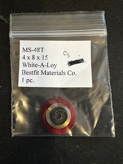 BESTFIT Mainspring 48T for Valjoux caliber 23, 88 Chronograph - Alloy