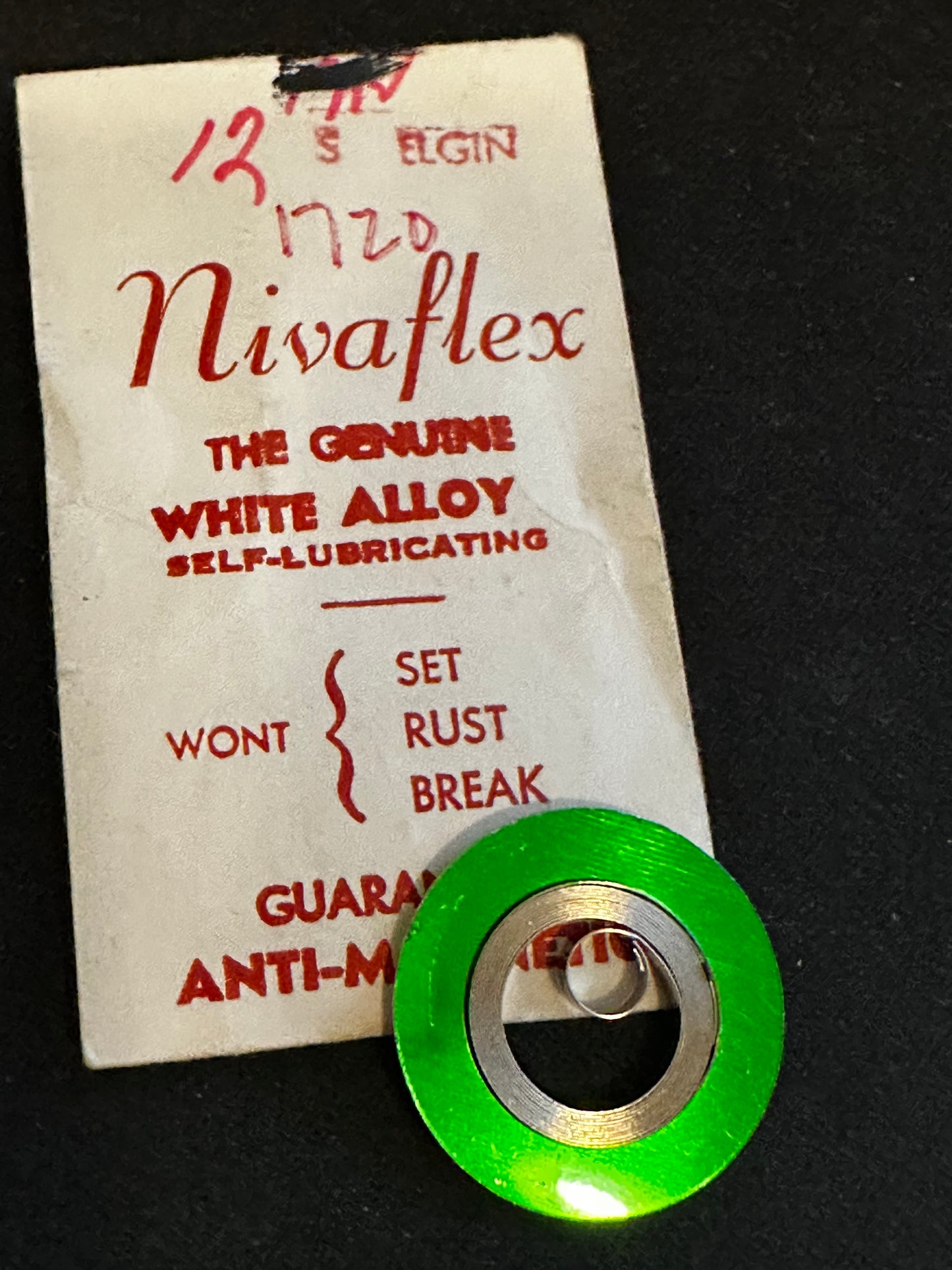 Nivaflex Mainspring for 12s Elgin No. 1720 - Alloy