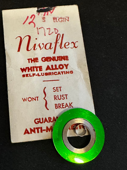 Nivaflex Mainspring for 12s Elgin No. 1720 - Alloy