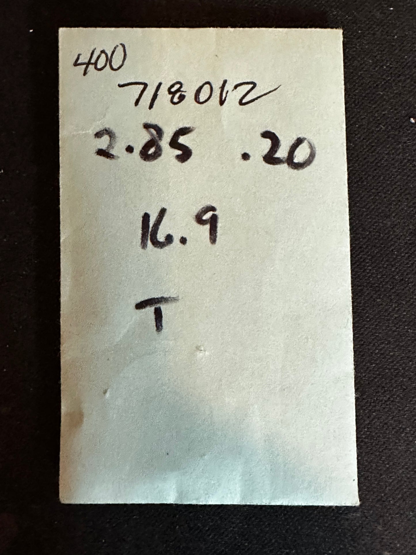 Alloy Mainspring for 18s Hamilton Factory No. 718012