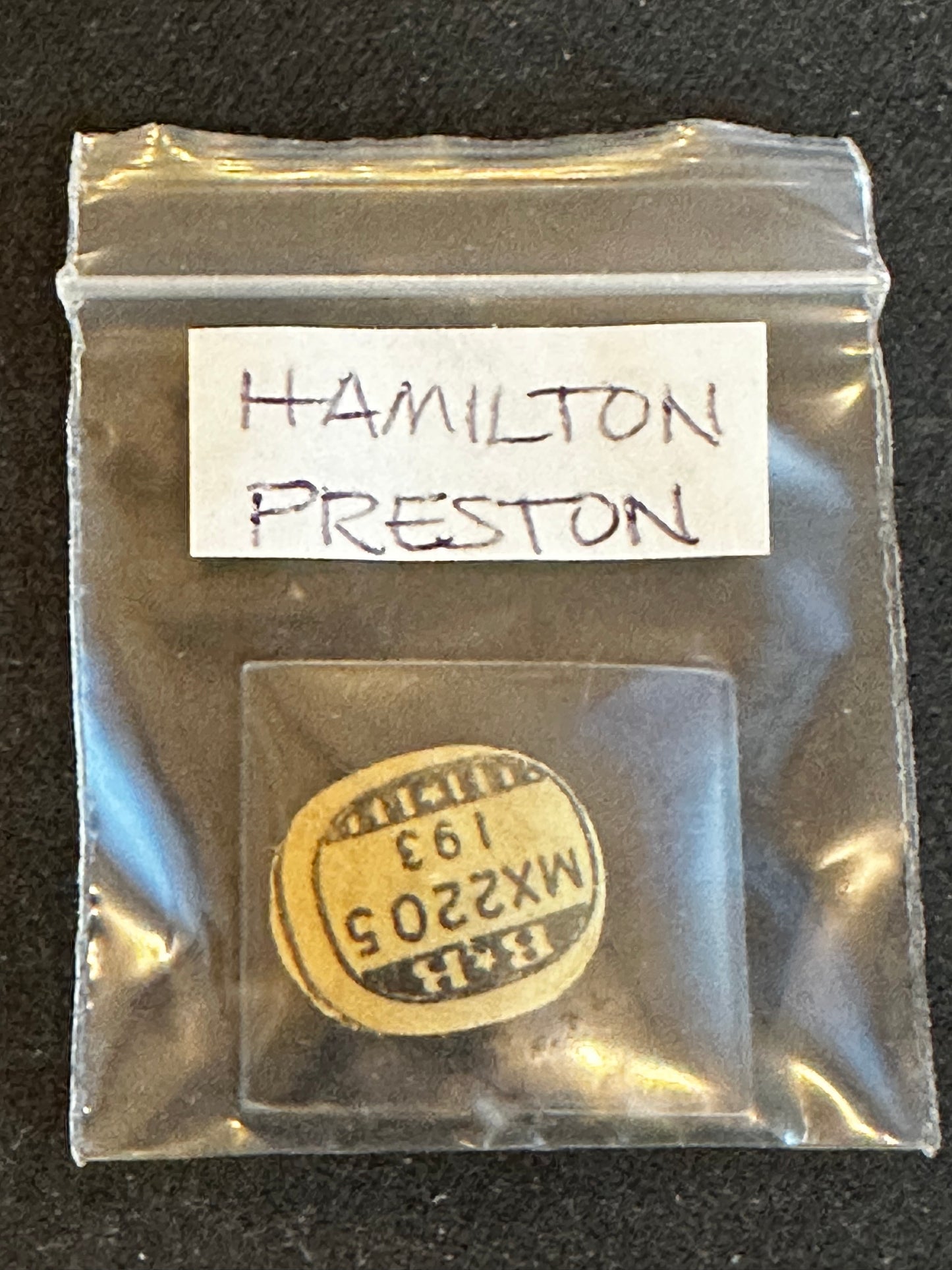 BB Glass Wrist Watch Crystal MX2205 for HAMILTON Preston - New