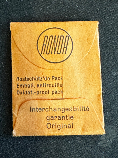 Ronda Balance Staffs (3) for Pierce 12s caliber 171 Pocket Watch movements - new