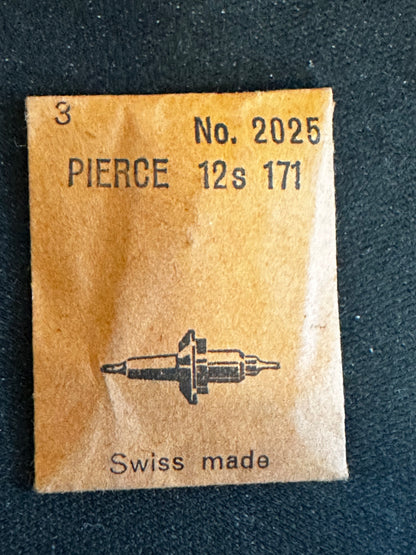 Ronda Balance Staffs (3) for Pierce 12s caliber 171 Pocket Watch movements - new