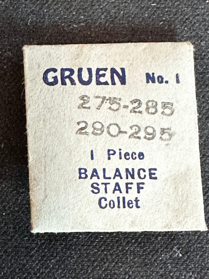 Gruen Factory Balance Staff for caliber 290 - New