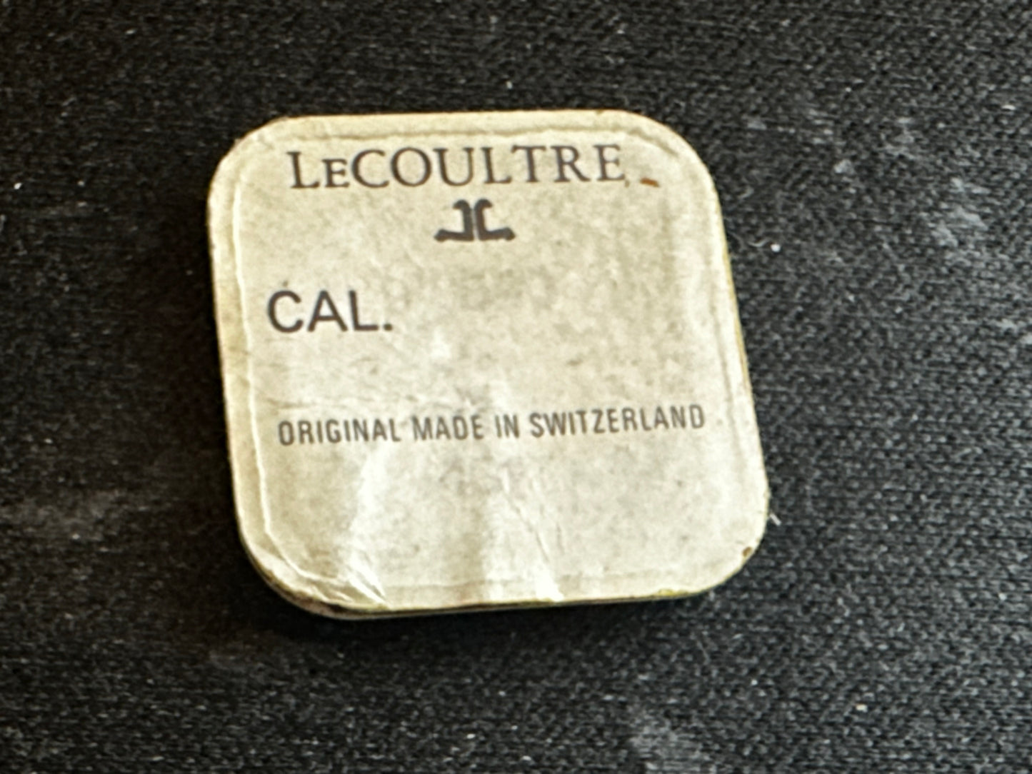 TWO LeCoultre Factory stems for 9 ligne caliber 840 movements - new in package