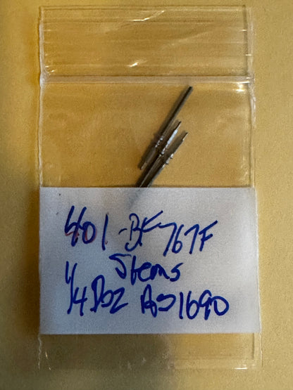 Lot of 3 Stems for 10½ ligne AS caliber 1690 Movements