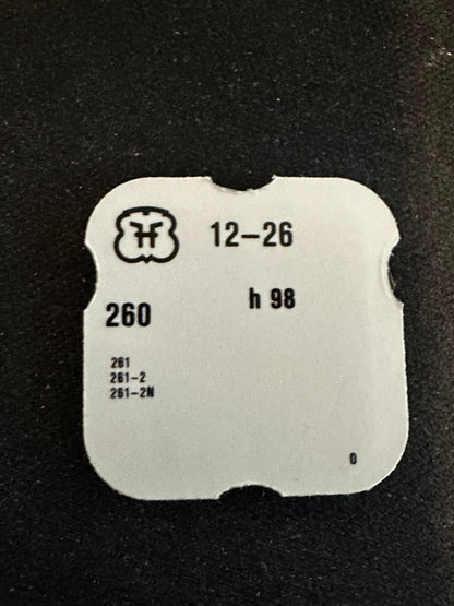 Minute Wheel for Font (FHF) base caliber 26, 12 Ligne movements