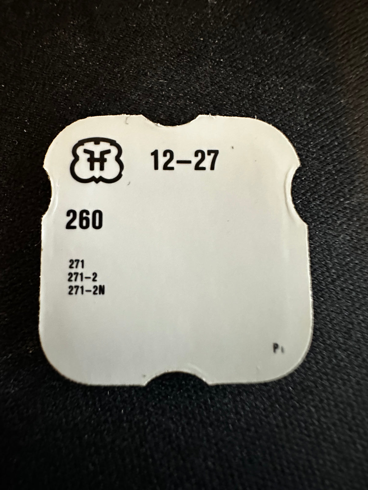 Minute Wheel for Font (FHF) base caliber 27, 12 Ligne movements