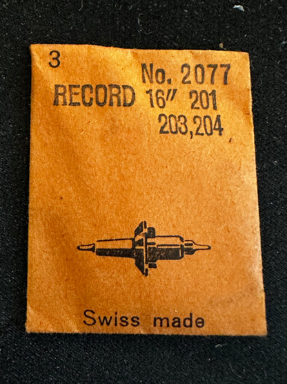 Ronda Balance Staffs (3) for Record 16 ligne caliber 201, 203, 204 Pocket Watch - new