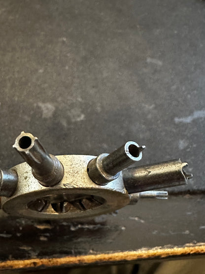 9 Position Watchmakers Pocket Watch Sleeve Wrench