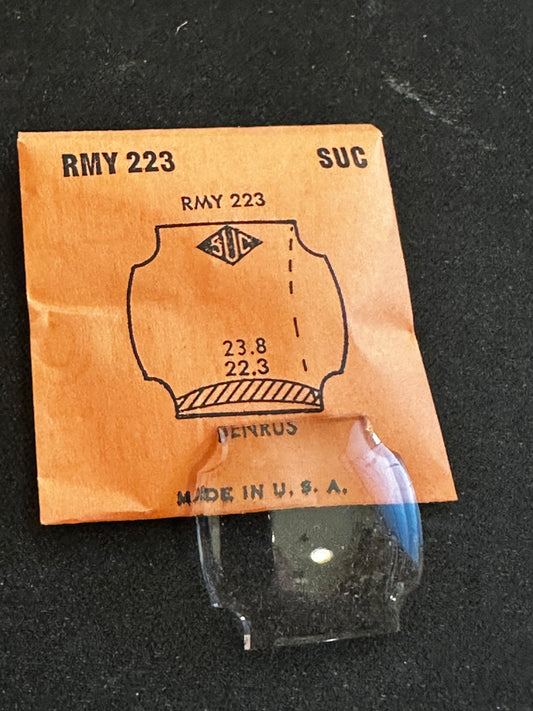 SUC Rocket Fancy Crystal RMY 223 for BENRUS - 23.8 x 22.3mm - New