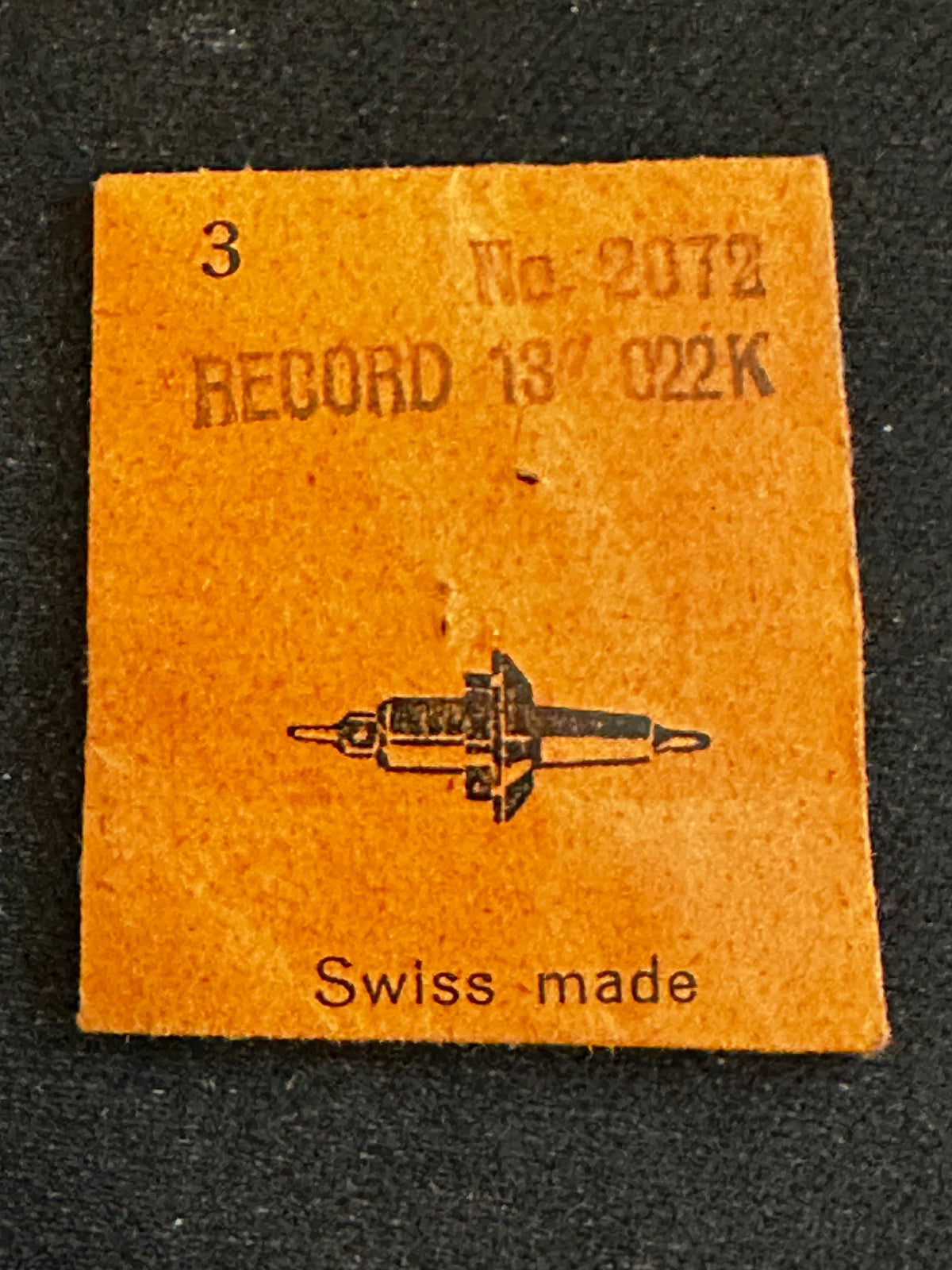 Ronda Balance Staffs (3) for Record 13 ligne caliber 022K - new