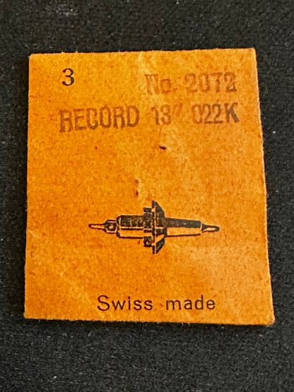 Ronda Balance Staffs (3) for Record 13 ligne caliber 022K - new