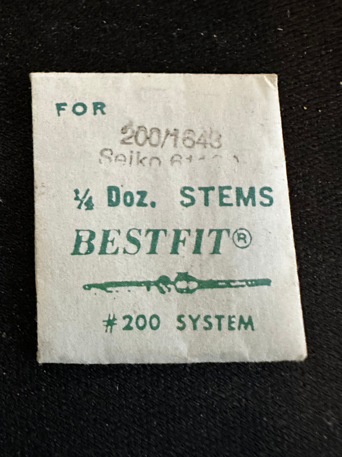 Lot of 3 BESTFIT Stems for Seiko caliber 6119A - new in envelope