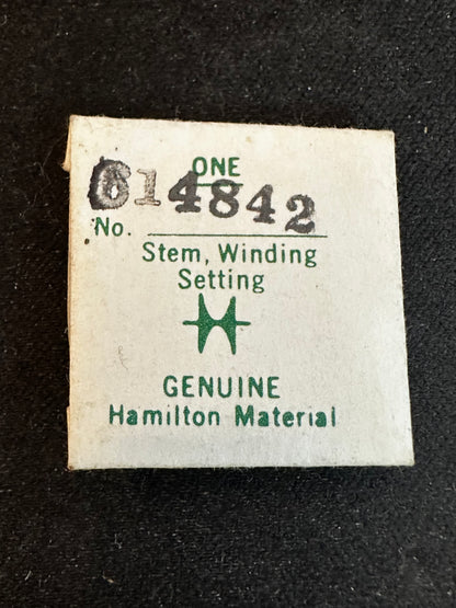 Hamilton Factory Stem / Winding Arbor for Hamilton Grade 769 No. 614842