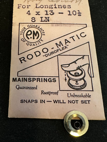 PM RODO-MATIC Mainspring for Longines 8LN - Alloy