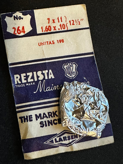 Rezista Mainspring #264 for Unitas 198 - Steel