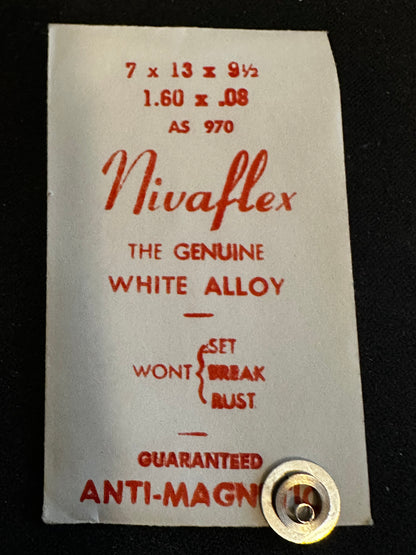 Nivaflex Mainspring for AS caliber 970 - Alloy