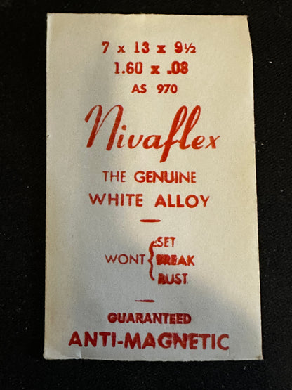 Nivaflex Mainspring for AS caliber 970 - Alloy