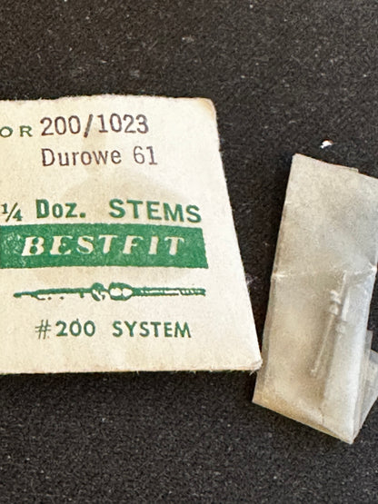 BESTFIT stems (2) for Durowe caliber 61 - new in envelope