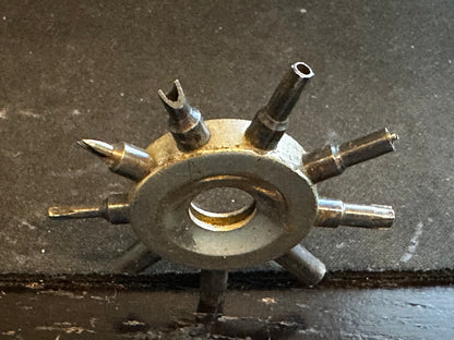 PEER 9 Position Pocket Watch Case Sleeve Wrench