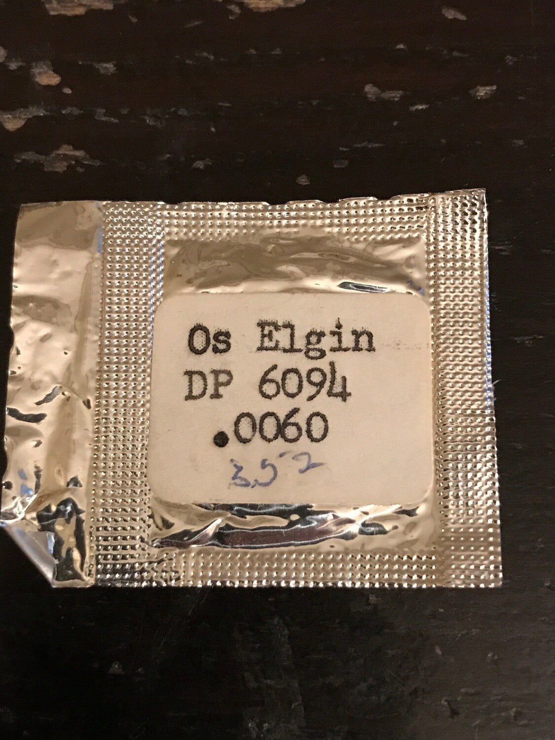 Elgin Factory Mainspring for 0s No. 6094 (825) - Alloy