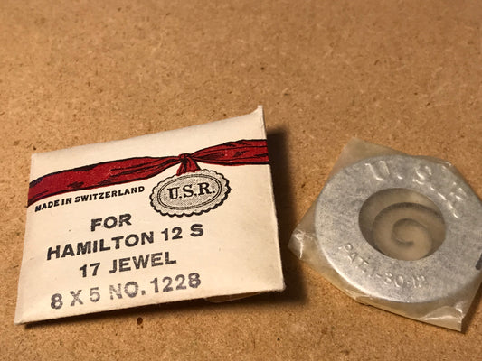 USR Mainspring for Hamilton 12s #1228 - Steel
