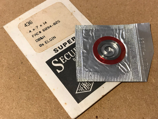 Newall SUPER Security Mainspring #436 for Elgin 0s No. #6094 (825) - Alloy