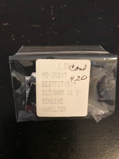 BESTFIT Mainspring JA207 for 16s Hamilton # 317 / 718041 - Alloy