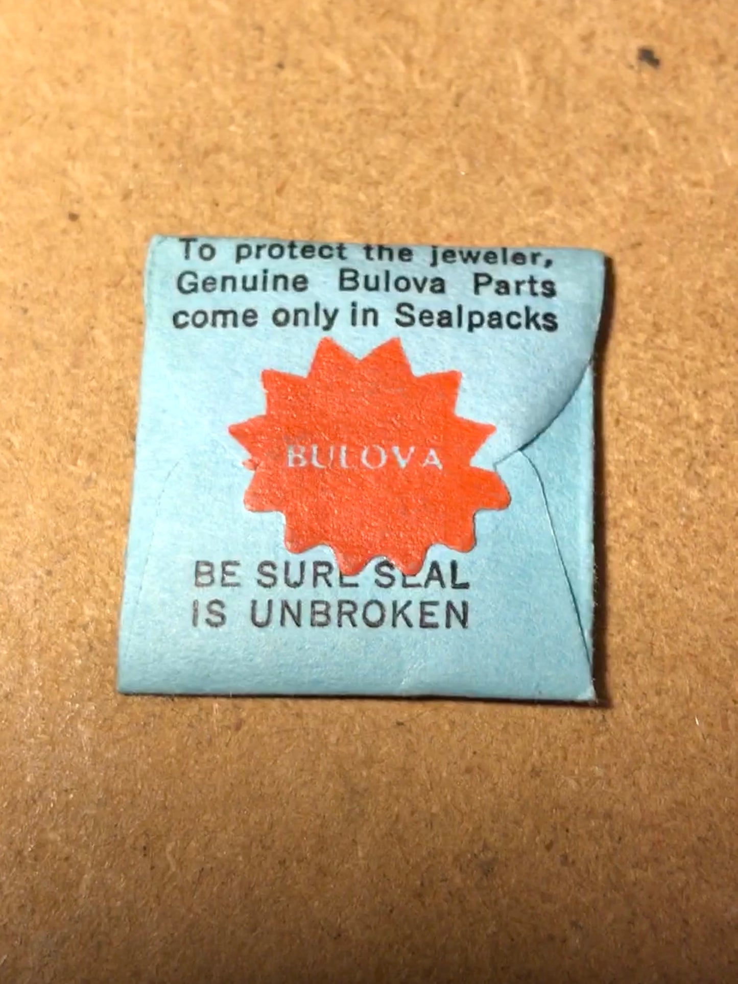 Bulova factory mainspring for caliber 10BAC - steel