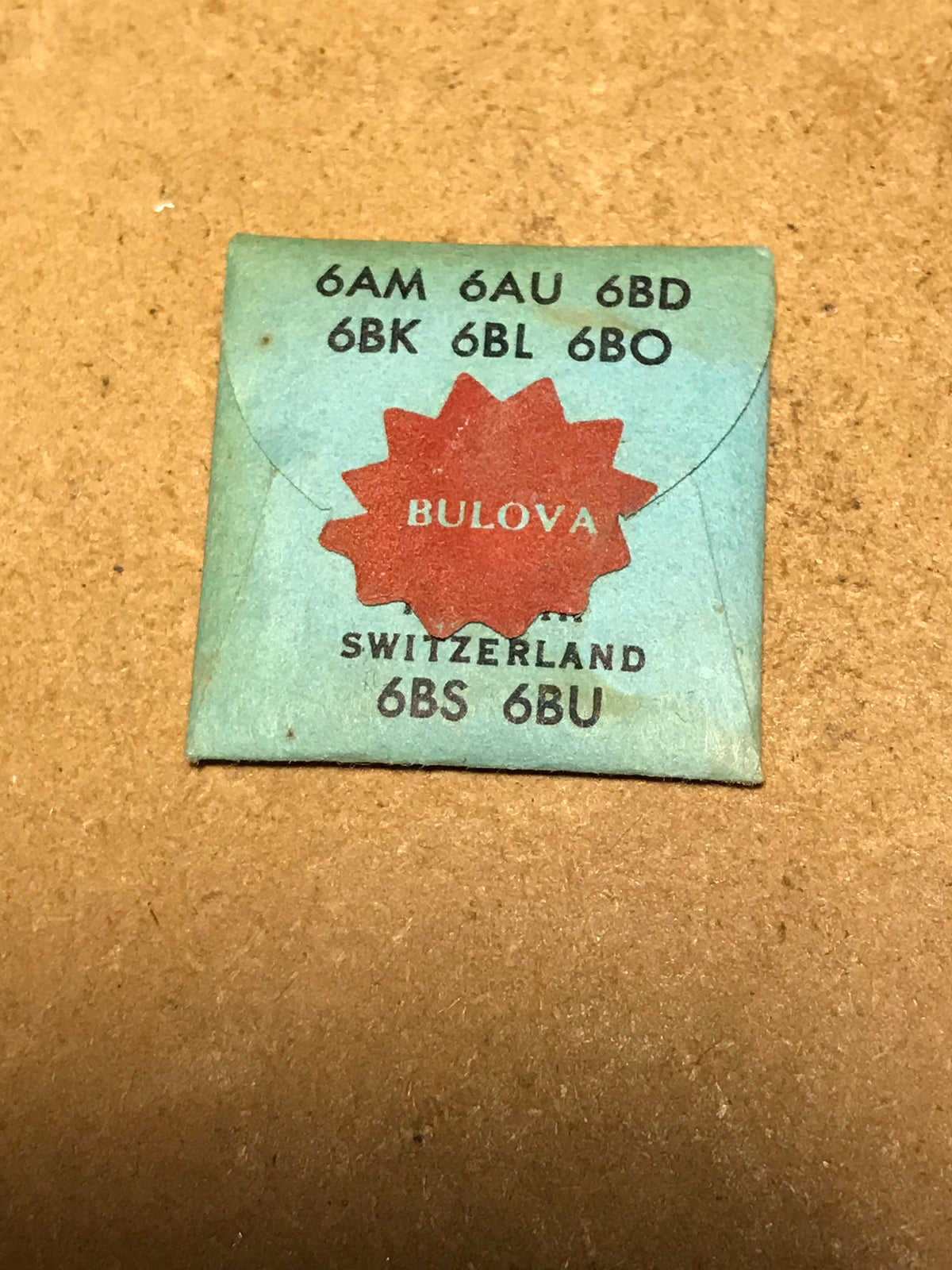 Bulova Factory Mainspring for caliber 6AH - Steel
