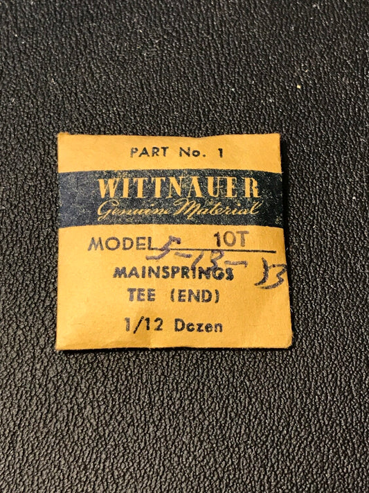 Wittnauer Factory Mainspring for caliber 10T - Steel