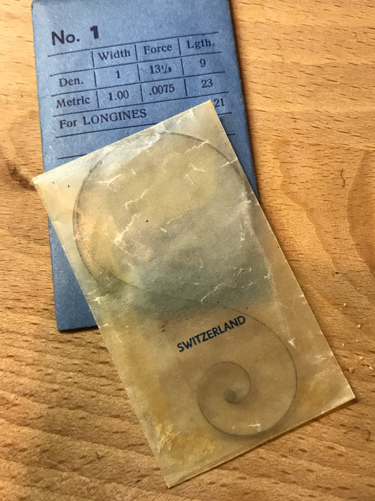 Electro Mainspring for 3L Longines caliber 4.21 - Steel
