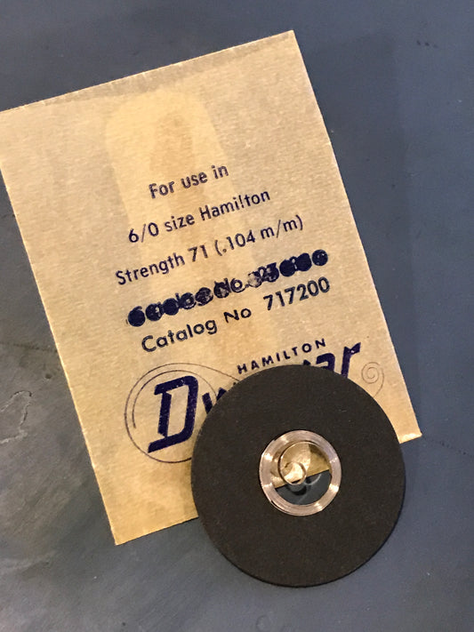 Hamilton Factory Mainspring for 6/0s Hamilton No. 717200 - Alloy