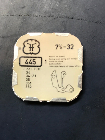 Set Lever Bridge for Font (FHF) base caliber 32, 7¾ Ligne movements