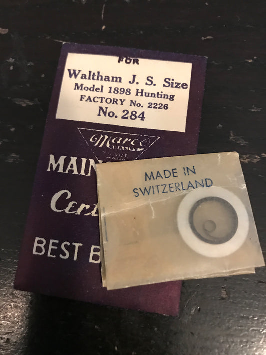 Marco Mainspring #284 for Waltham 6/0s Jewel & 1942 Series No. 2226 - Steel