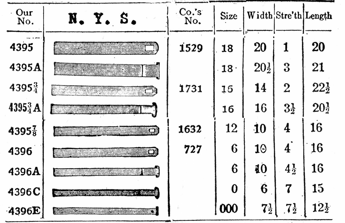 Marco Mainspring #4180 (701) for N.Y. Standard 18s No. 2189 - Steel