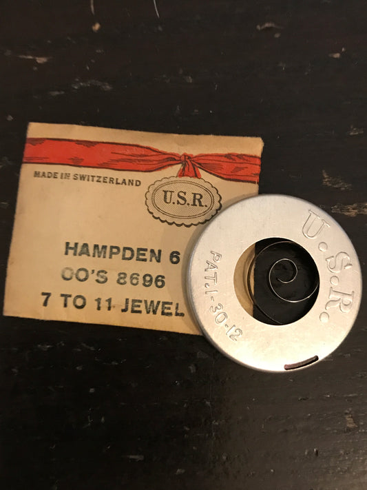 USR Mainspring for 6s Hampden #8696 - Steel