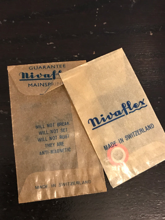 Nivaflex Mainspring for Font 60, AS 970 + likely many others - Alloy