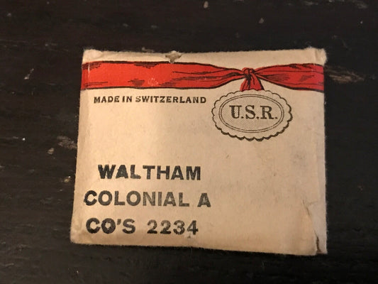 USR Mainspring for Waltham Colonial A Factory No. 2234 - Steel
