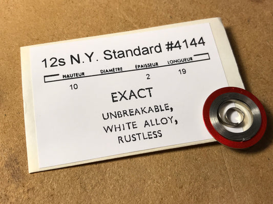 N.Y. Standard 12s Mainspring #4144 (EXACT) - Alloy